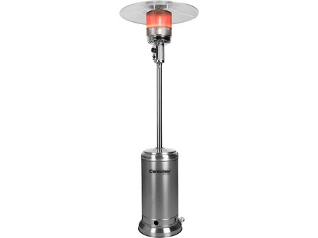 Calefactor exterior a gas