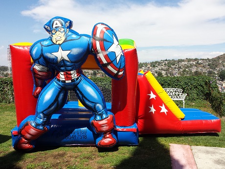 Inflable Capitn Amrica