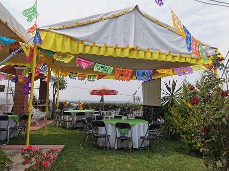 Carpa montada