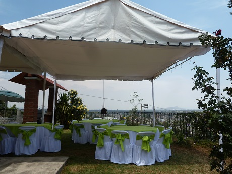 Carpa montada
