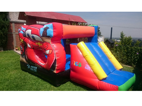 Inflable Baby McQueen vista lateral