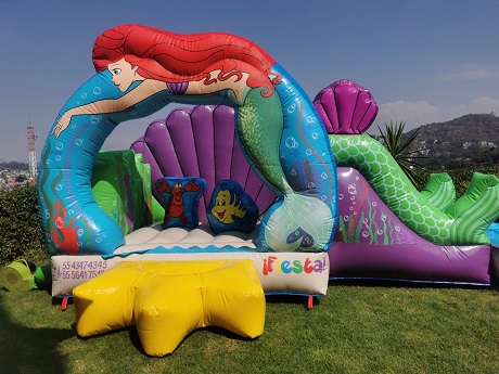 inflable sirenita